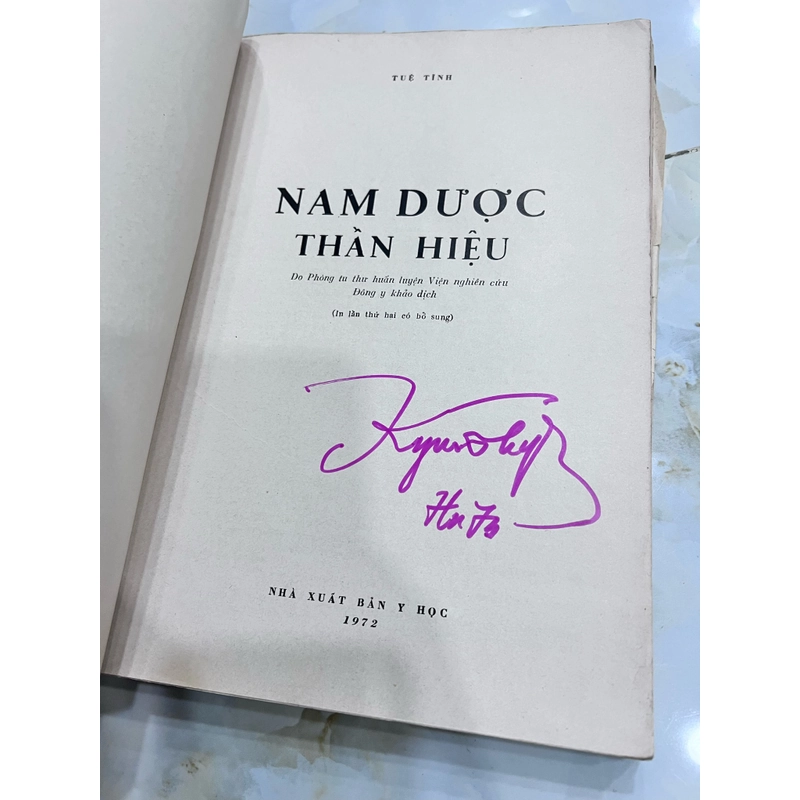 Nam dược thần hiệu - Tuệ Tĩnh 366212