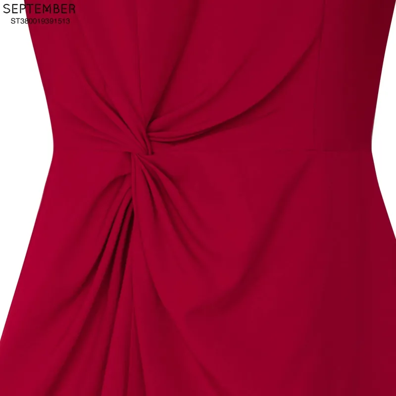 Váy liền September chính hãng còn mới size S màu đỏ 1004442