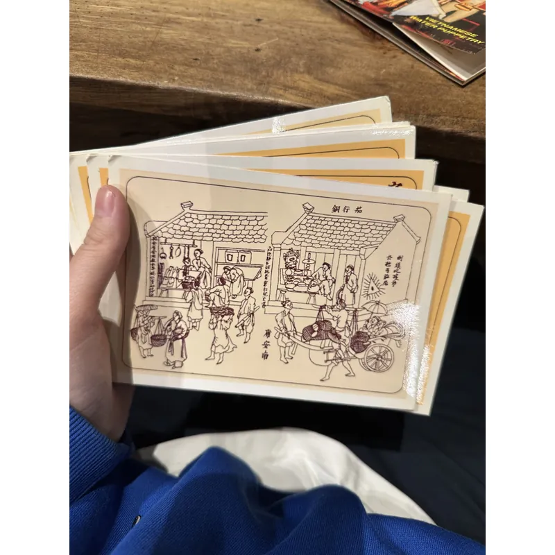 Bộ postcard Tranh khắc gỗ Việt Nam đầu thế kỷ 20 701754