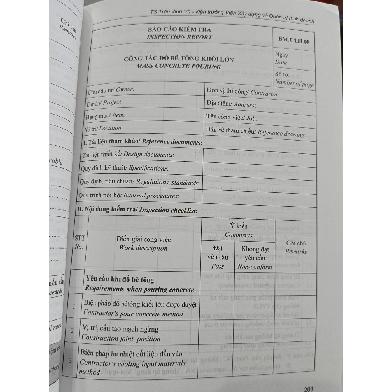 Quản lý chất lượng công trình xây dựng - TS. Trần Vinh Vũ 477723