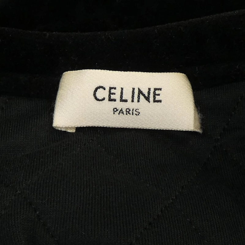 Áo khoác không cổ CELINE 2Y4926791 628416