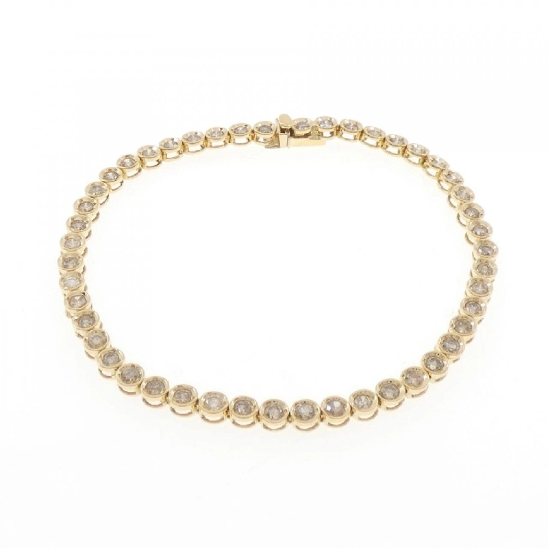 K18YG Vòng tay kim cương 2.00CT - Hàng hiệu Chính hãng 874022