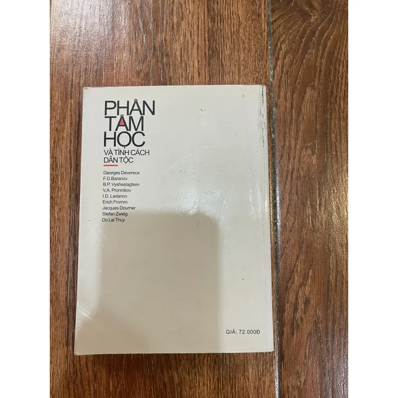 Phân tâm học và tính cách dân tộc - Đỗ Lai Thuý (o4) 1027093