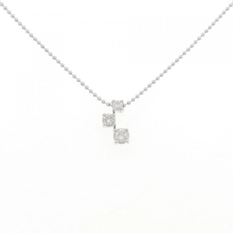 Dây chuyền kim cương K18WG 0.31CT - Hàng hiệu Authentic 857280