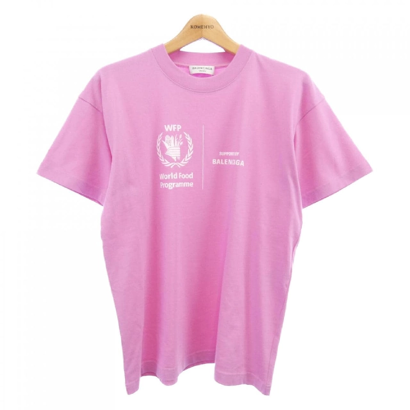 Balenciaga BALENCIAGA 612965 THV84 UNISEX Áo thun - Hàng hiệu Chính hãng 898196