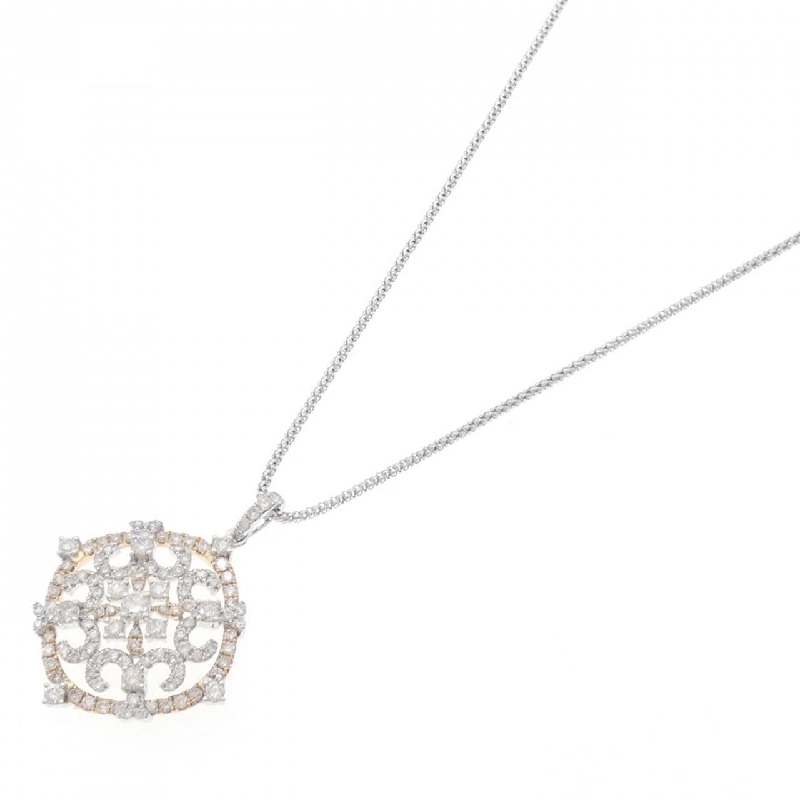 K18WG/K18PG Dây chuyền kim cương 1.50CT - Hàng hiệu Chính hãng 863220