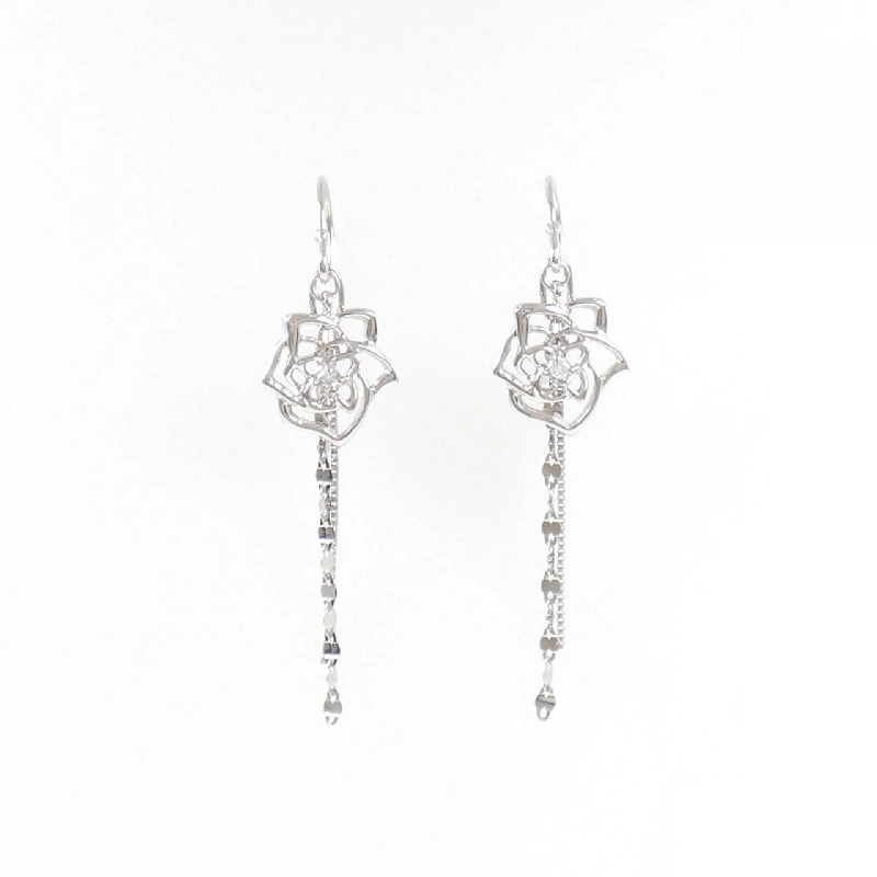 K10WG Bông tai kim cương hồng 0.02CT - Hàng hiệu Chính hãng 865693