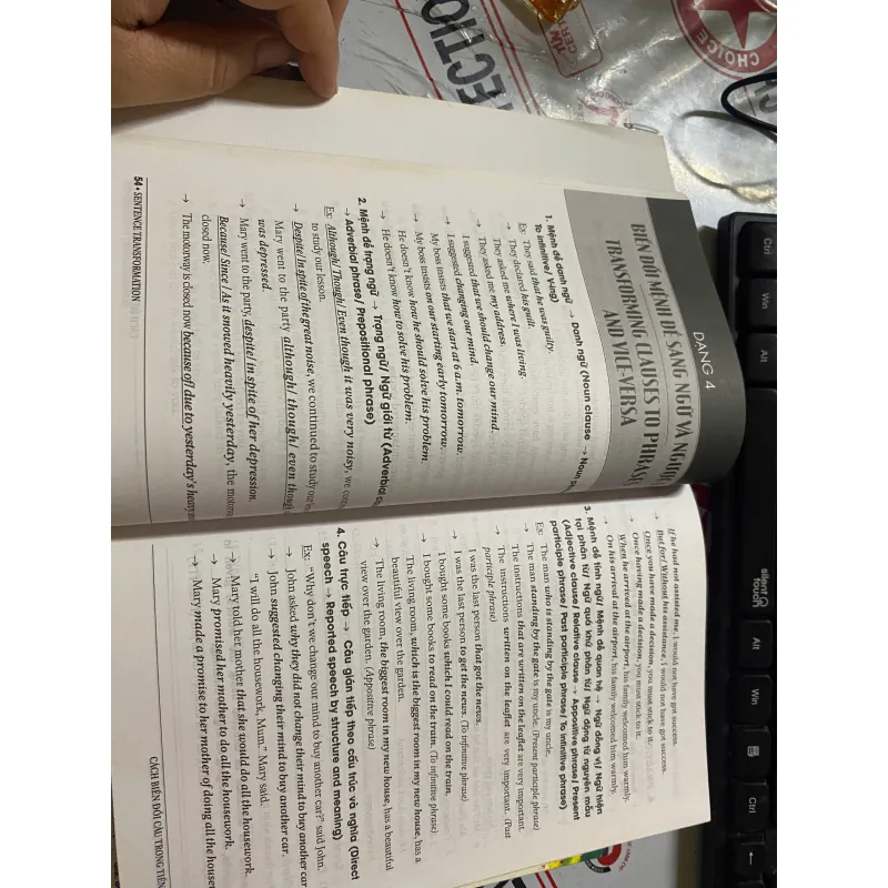 Combo 2 quyển: Biến đổi câu + Các Lỗi thường gặp của cô Mai Lan Hương 694349