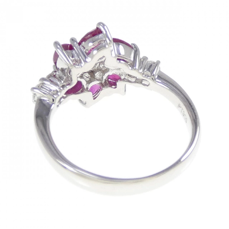 Nhẫn Ruby Hoa PT900 1.95CT 668378