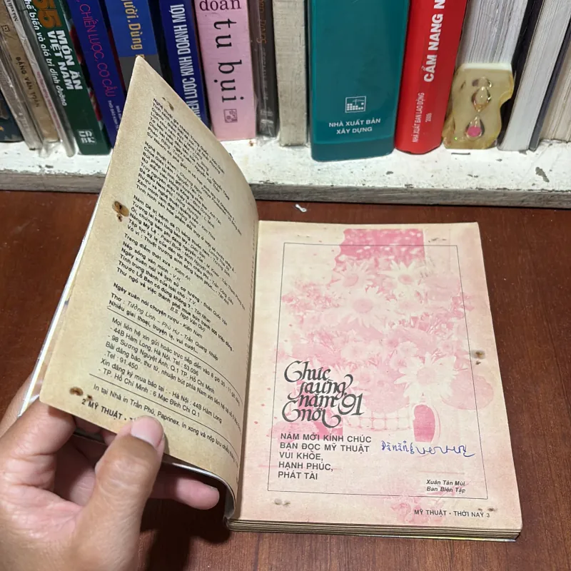 II Tạp Chí Xưa: Mỹ Thuật Thời Nay _ Chúc Mừng Năm Mới 91 (Xuân Tân Mùi) - 1991 783131