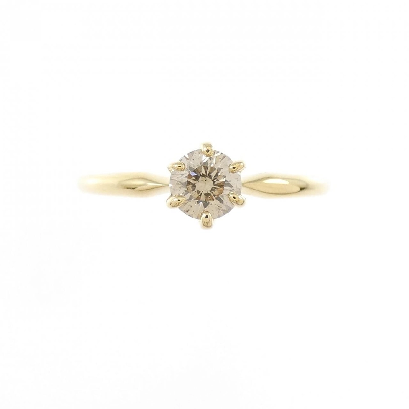 Nhẫn kim cương Solitaire K18YG 0.30CT - Hàng hiệu Chính hãng 848235