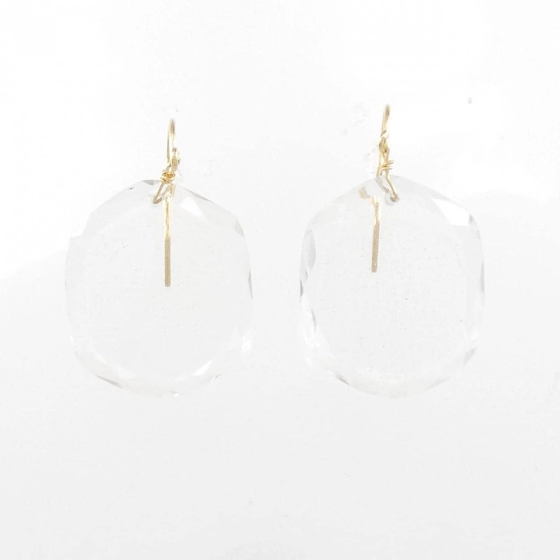 K18YG Đá Quý Bông Tai - Hàng hiệu Chính hãng 877310