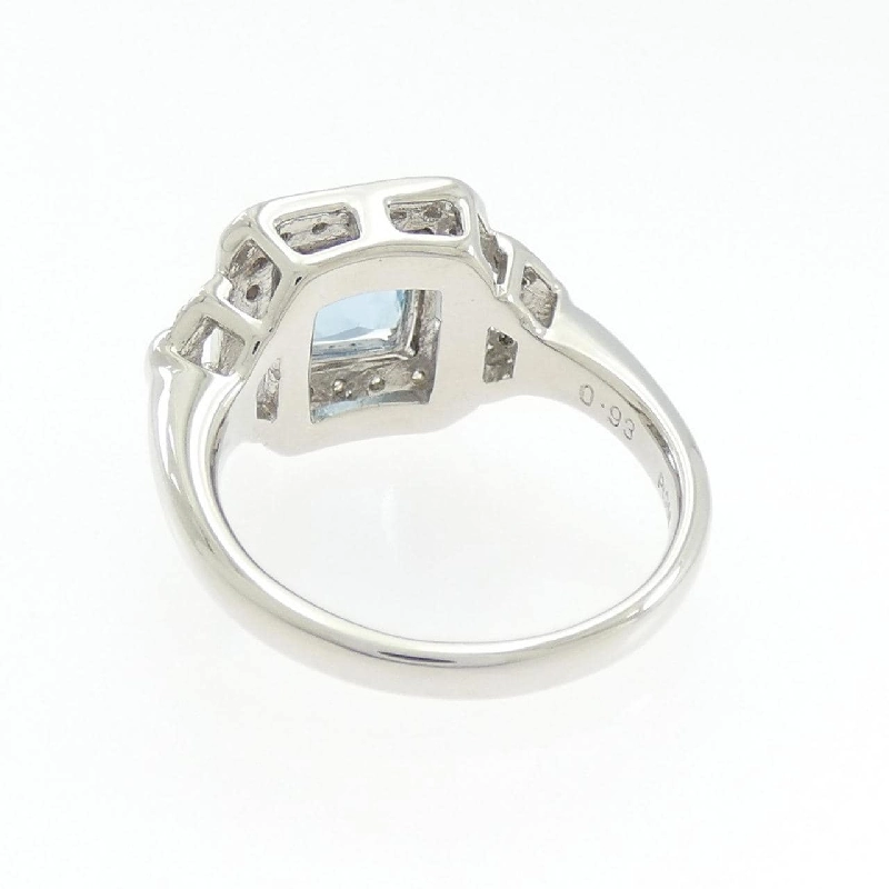 Nhẫn Aquamarine PT900 0.93CT - Hàng hiệu Chính hãng 850777