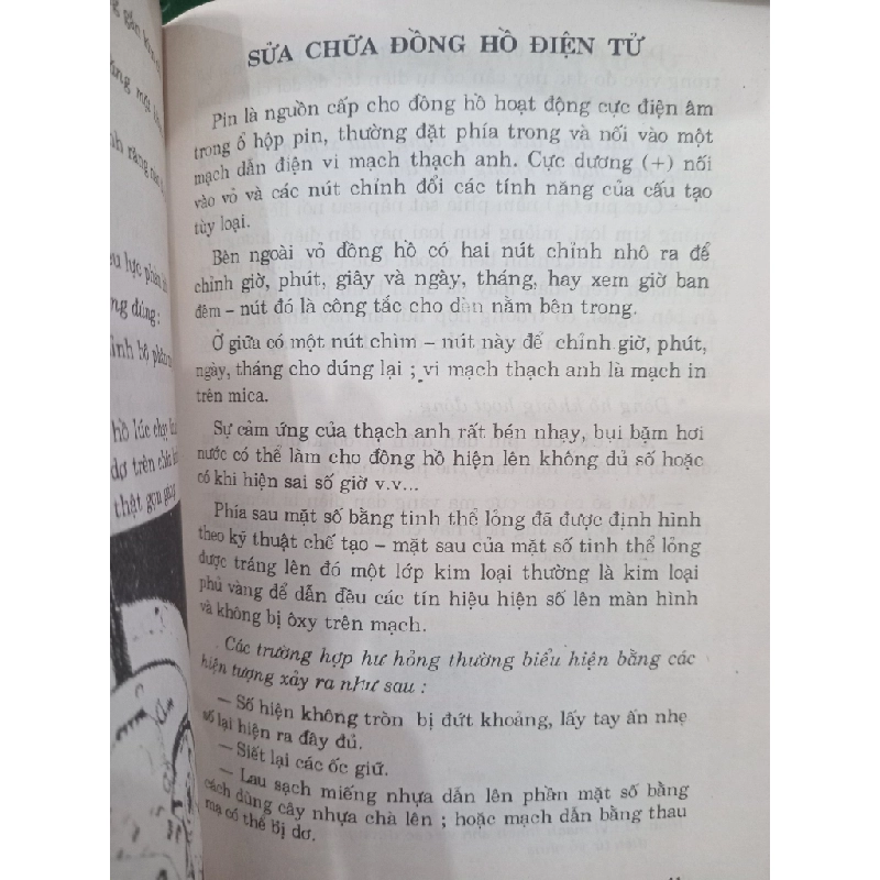 Kỹ thuật sửa chữa đồng hồ - Thanh Lam biên soạn 546151