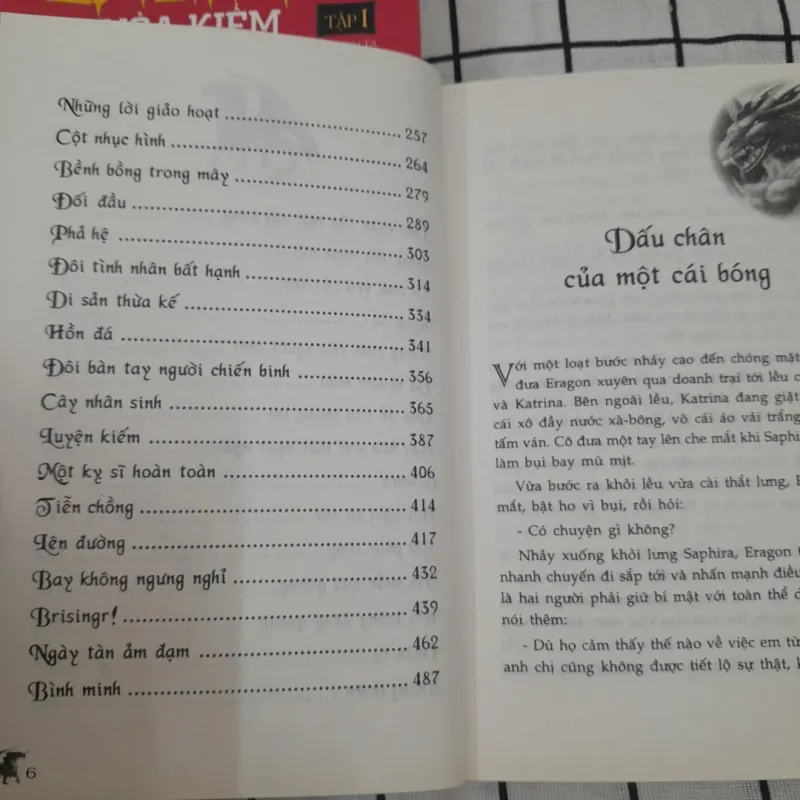 Tg. Christopher Paolini- BRISINGR HỎA KIẾM. tâp 1 và 2. Phần tt của ELDEST ĐẠI CA. 929112