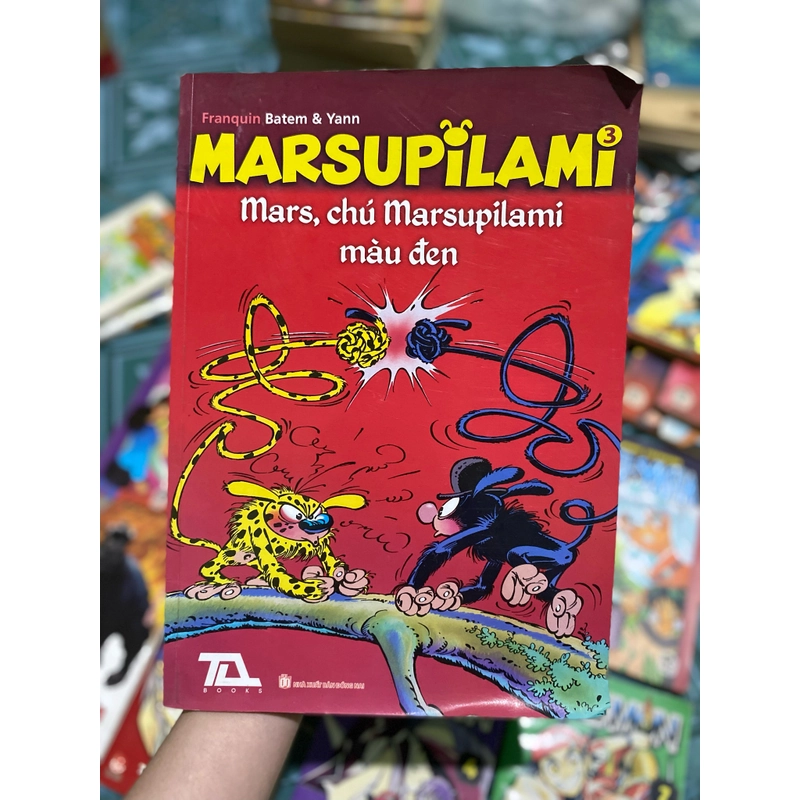 MARSUPILAMI (3) mars, chú Marsupilami màu đen 385148