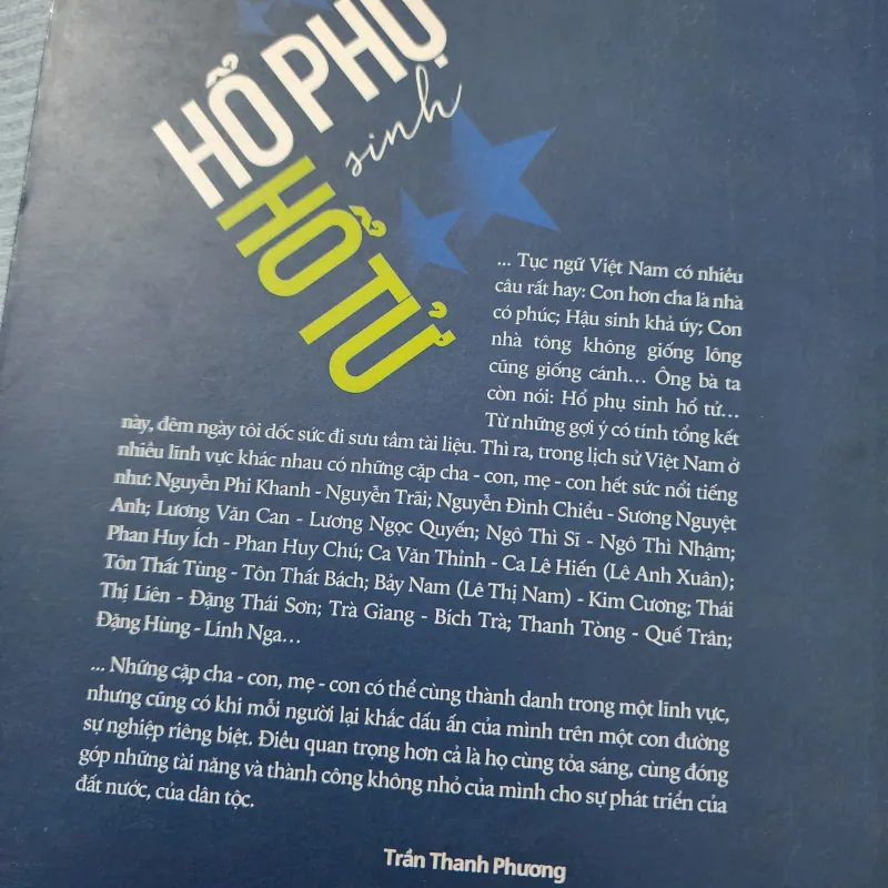 Hổ phụ sinh hổ tử | trần thanh phương  970959