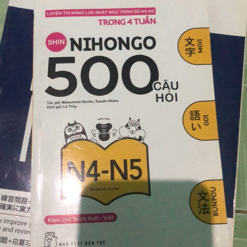 2 cuốn chuyên luyện thi N5 N4 hay  334737
