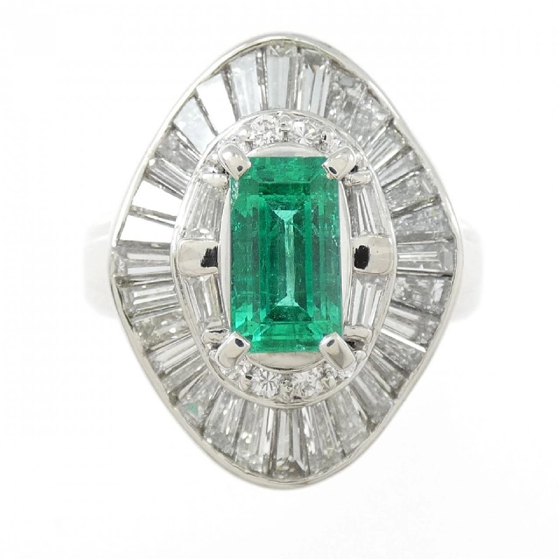 Nhẫn Emerald PT900 0.98CT 669159