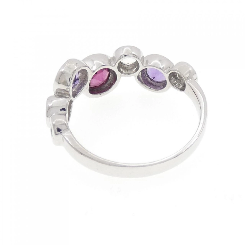 Nhẫn đá màu K18WG - Hàng hiệu Authentic 852917