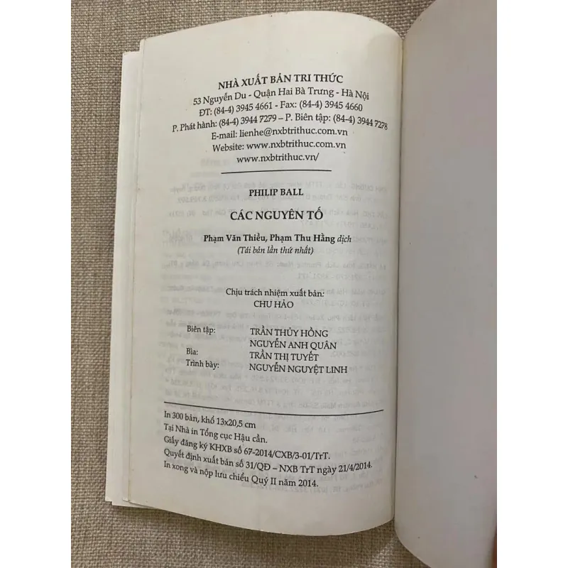 Các Nguyên Tố- Philip Ball.  1028014