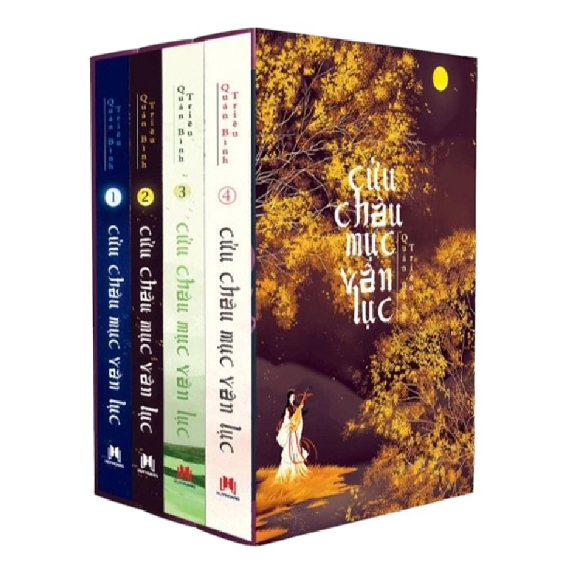 Hộp Cửu Châu Mục Vân Lục (Hộp 4 Cuốn) (2017) - Quản Bình Triều 743331