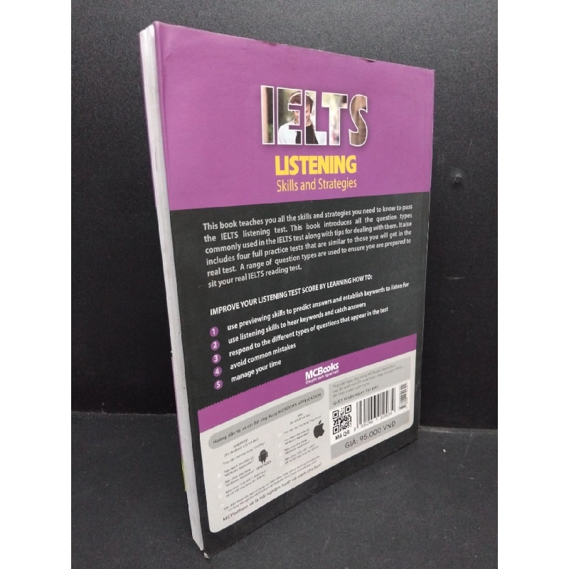 IELTS listening Skills and Strategies 2018 mới 80% ố vàng HCM1906 Mike Wattie SÁCH HỌC NGOẠI NGỮ 915647