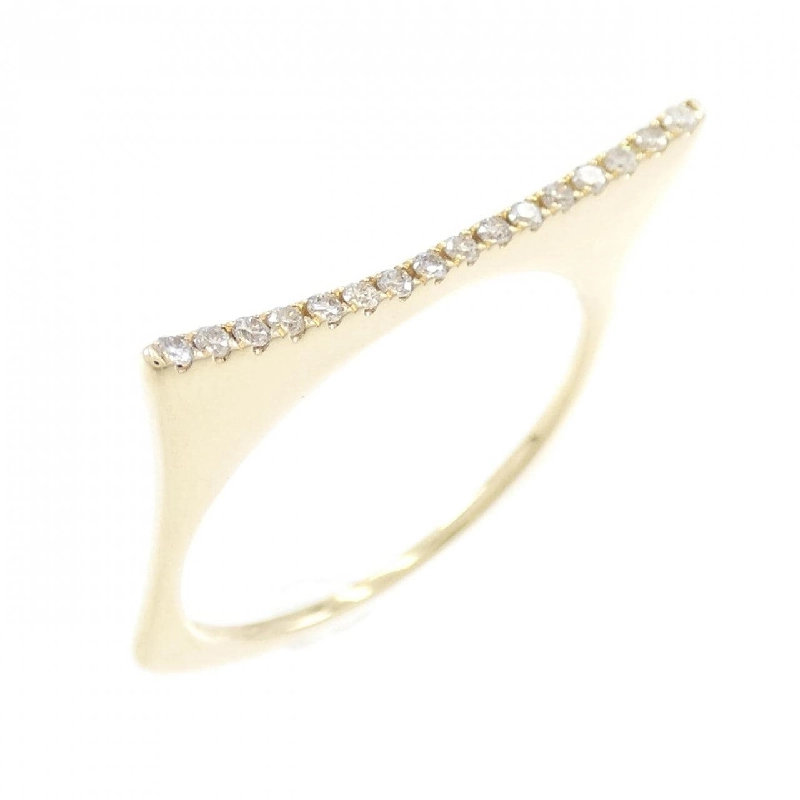 Nhẫn kim cương K14YG 669429