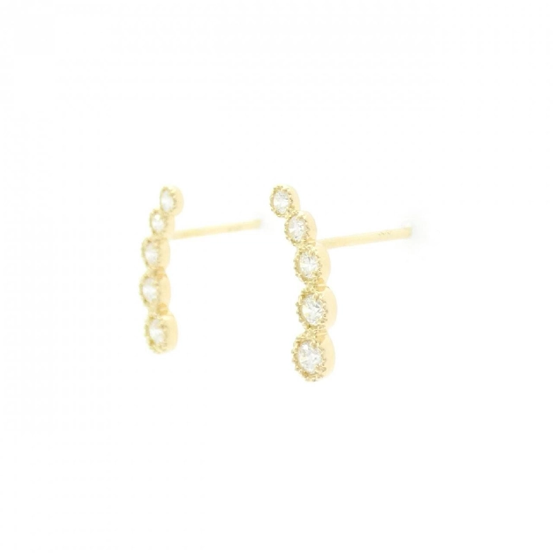 K18YG Bông tai kim cương 0.20CT - Hàng hiệu Chính hãng 867421