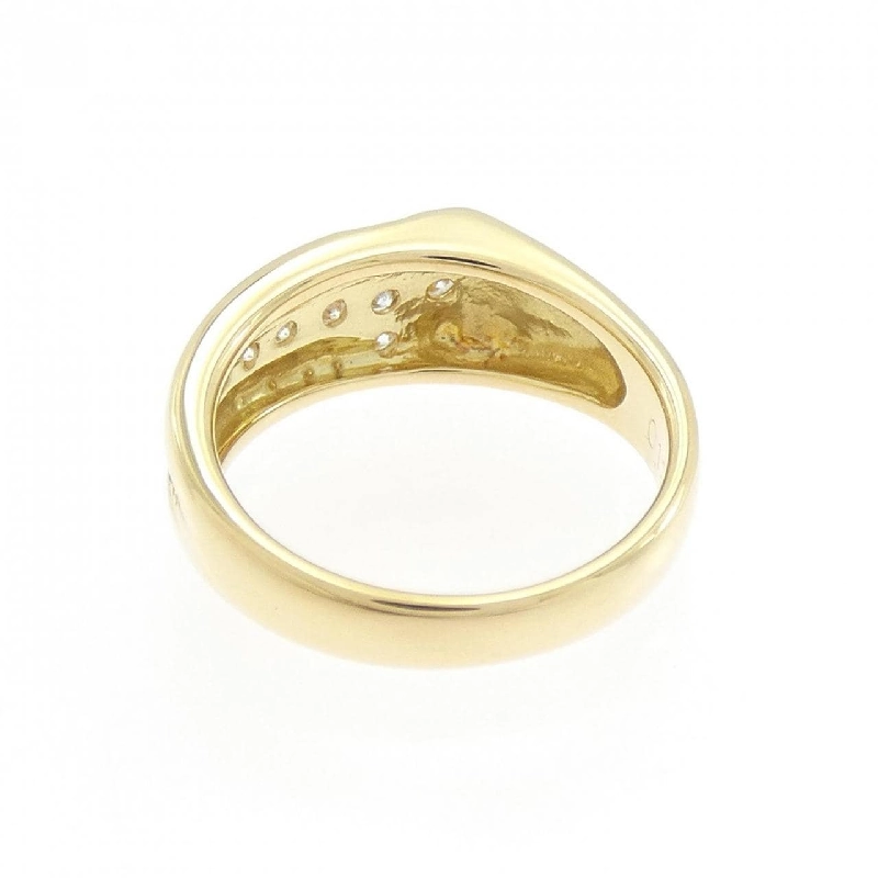 Nhẫn kim cương K18YG hình chữ thập 0.12CT - Hàng hiệu chính hãng 851783