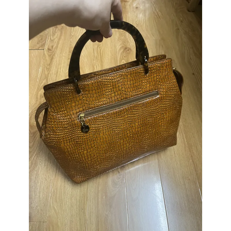 Túi nữ phom hộp da thật 2hand 976451