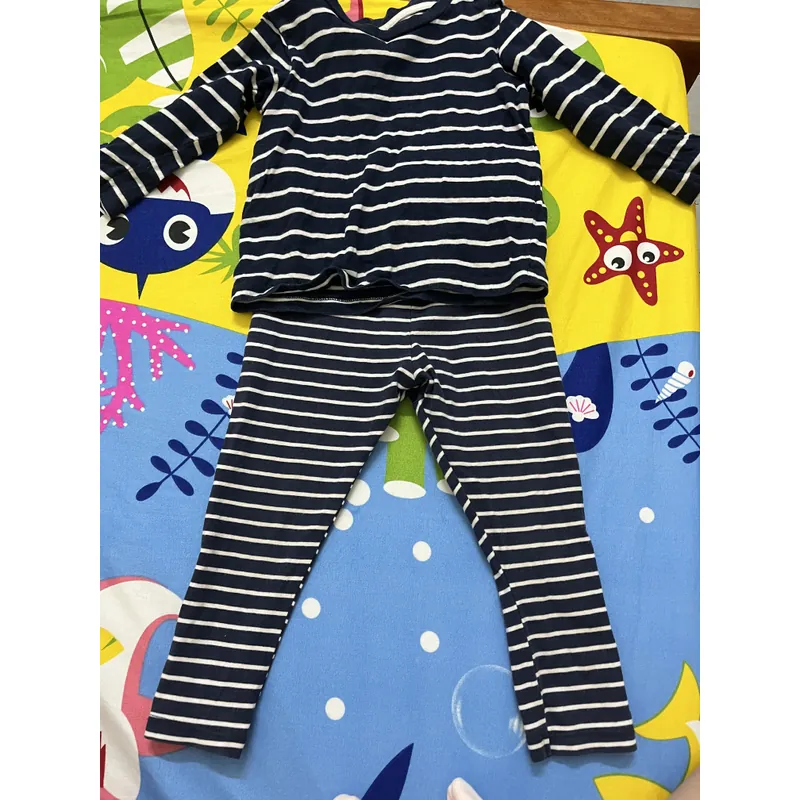 Combo 2 bộ nỉ cho bé từ 1 đến 2 tuổi pass rẻ 697704