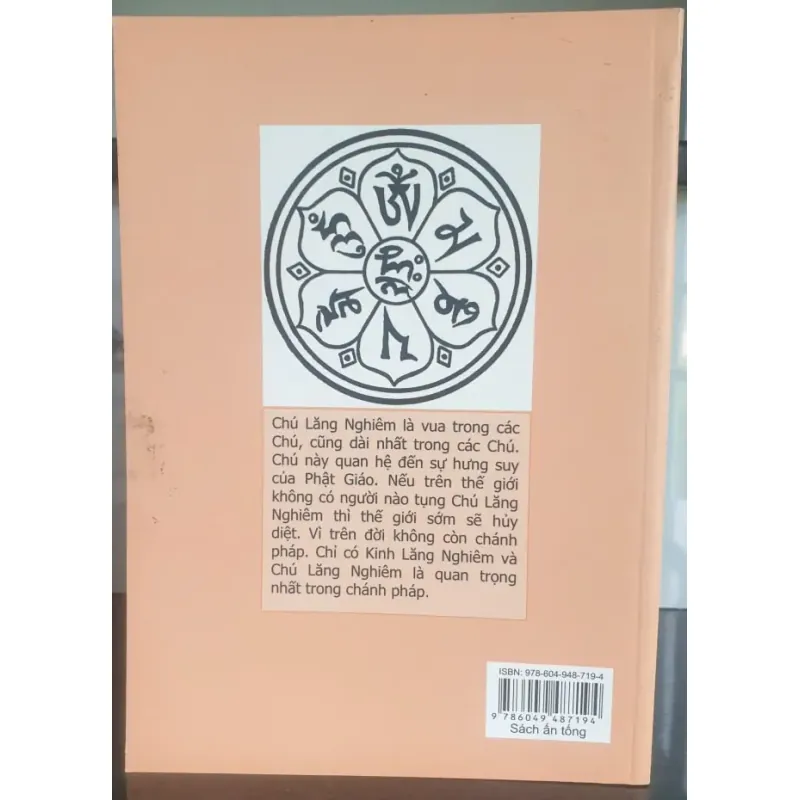 Chú Lăng Nghiêm Kệ và Giảng Giải - HT. Tuyên Hóa mới 90% 712216