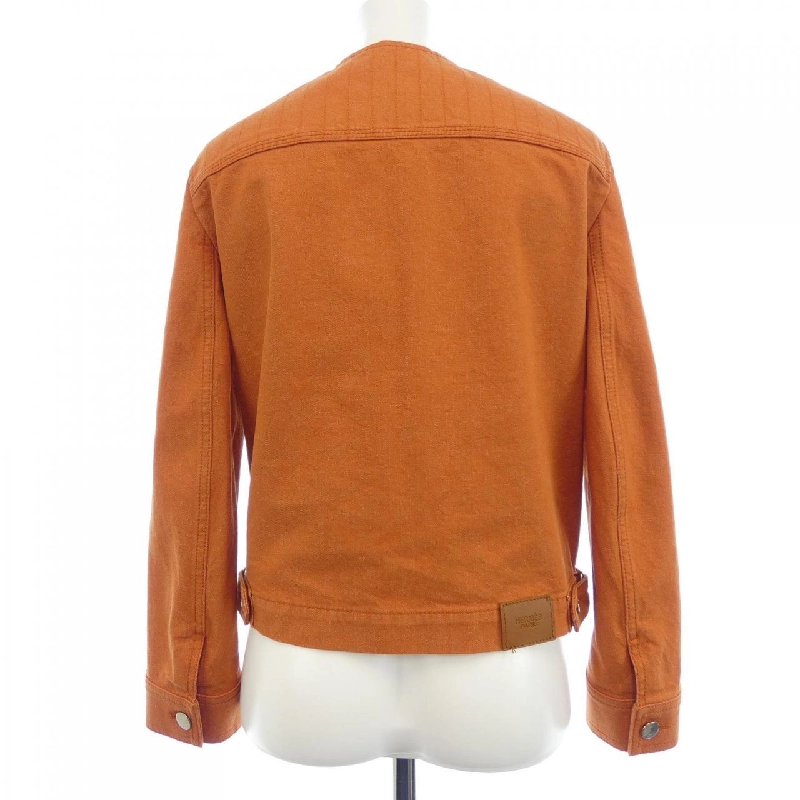 HERMES Elmes Crude Cell 2E0251DQ Áo khoác denim - Hàng hiệu Authentic 821661