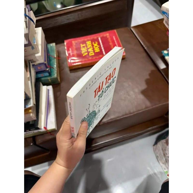 Tái Tạo Tổ Chức – Frederic Laloux | Sách quản trị hiện đại - K4 1019609