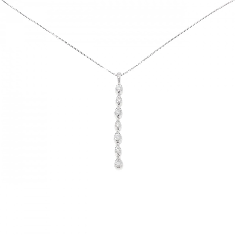 K18WG Dây chuyền kim cương 0.50CT - Hàng hiệu Chính hãng 862632