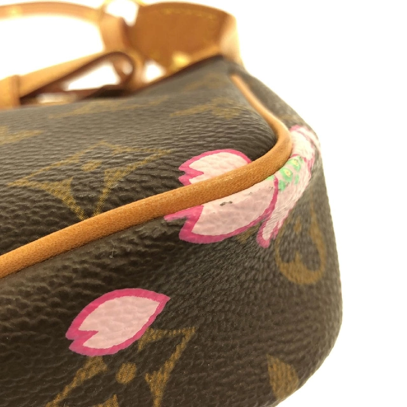 Túi đeo chéo Louis Vuitton Monogram Cherry Blossom Pochette Accessoires M92006 - Hàng hiệu Chính hãng 806001