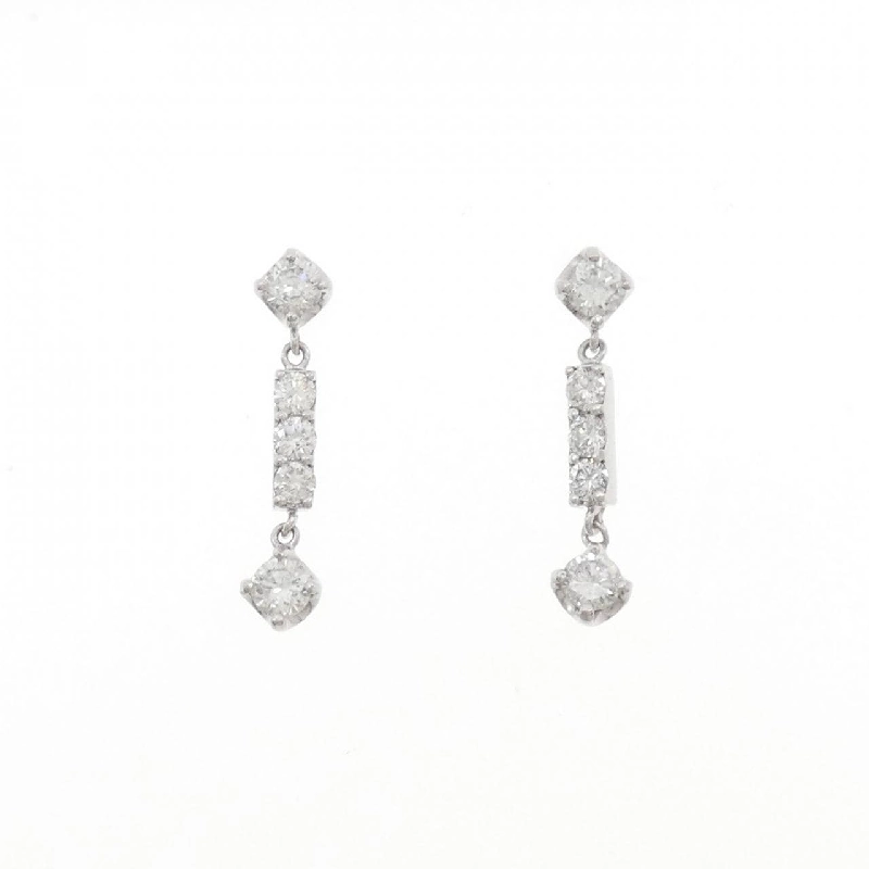 K18WG Bông tai kim cương 0.60CT - Hàng hiệu Chính hãng 869138