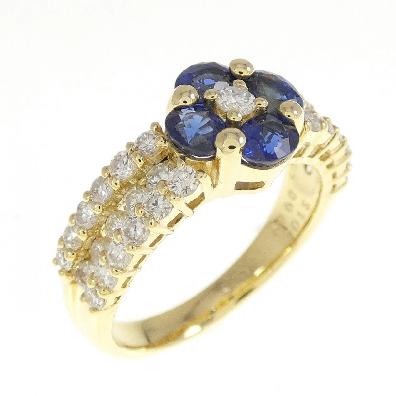 Nhẫn Sapphire Hoa K18YG 1.00CT 669525