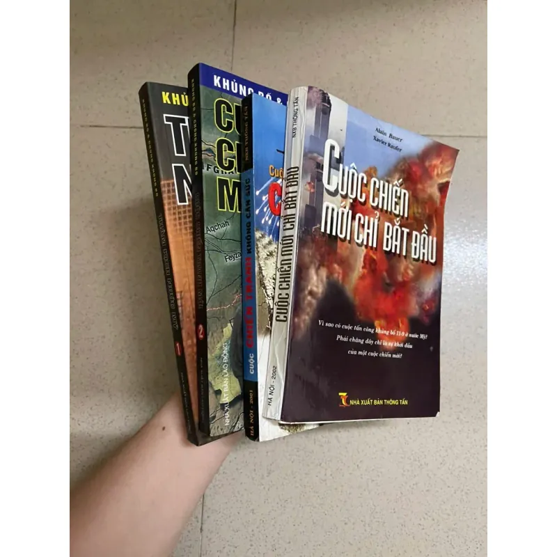 Combo 4 cuốn sách nghiên cứu về chính sách và xung đột quốc tế 994138