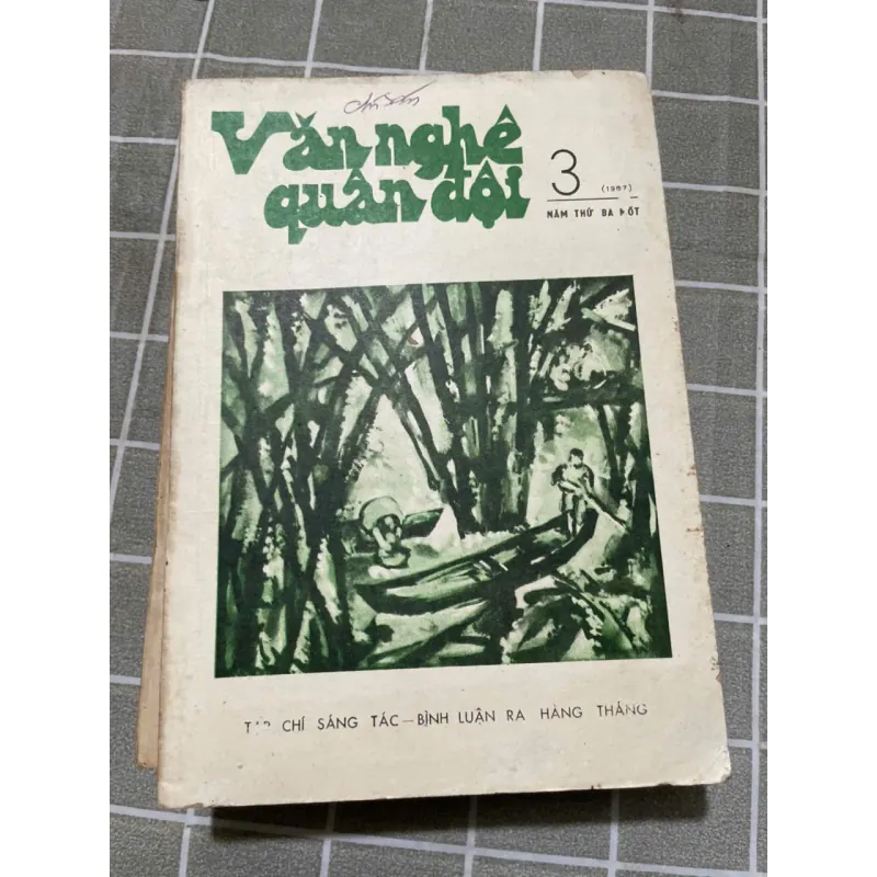 TẠP CHÍ VĂN NGHỆ QUÂN ĐỘI 3.1987 556947