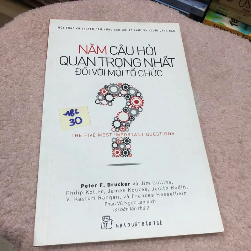 Năm câu hỏi quan trọng nhất đối với mọi tổ chức 276315