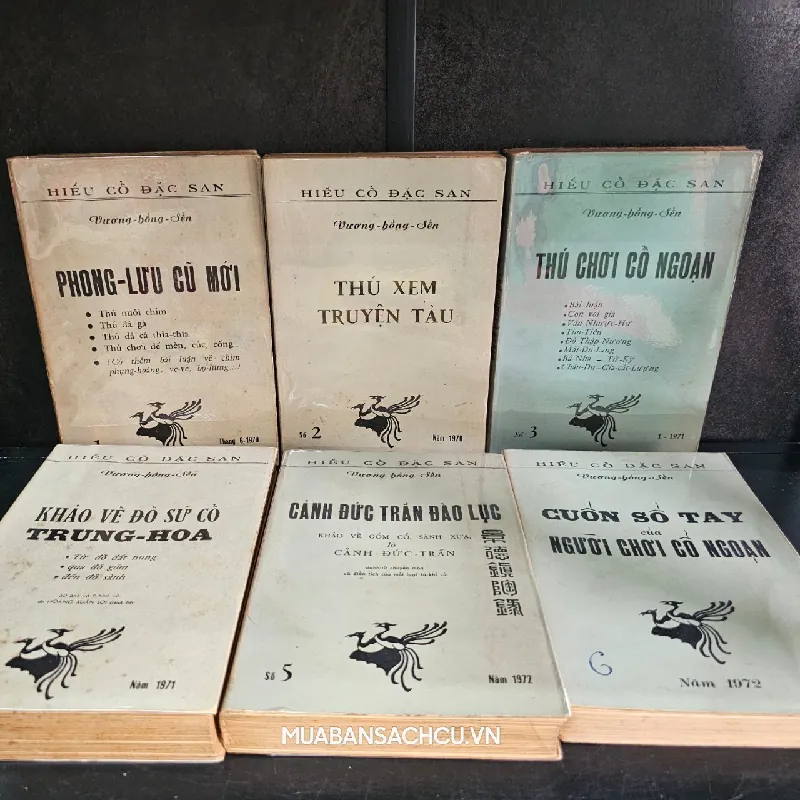 Hiếu cổ đặc san trọn bộ 6 quyển - Vương Hồng Sển ( Bản Đặc Biệt ) 701741