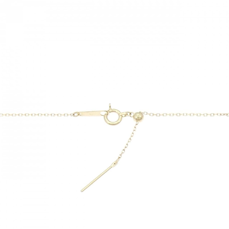 Dây chuyền đá màu hình trái tim × hoa 10KYG/K10YG - Hàng hiệu Authentic 856080