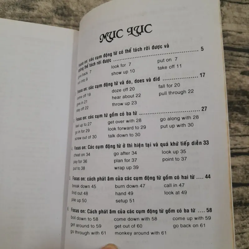 Sử dụng Cụm Động từ tiếng Anh. Tác giả Ngọc Yến. 749604