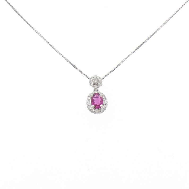 Dây chuyền ruby PT900/PT850 0.33CT - Hàng hiệu Chính hãng 862727