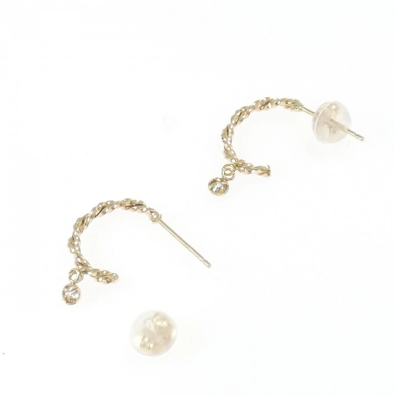 K10YG Bông tai kim cương 0.06CT - Hàng hiệu Chính hãng 873572