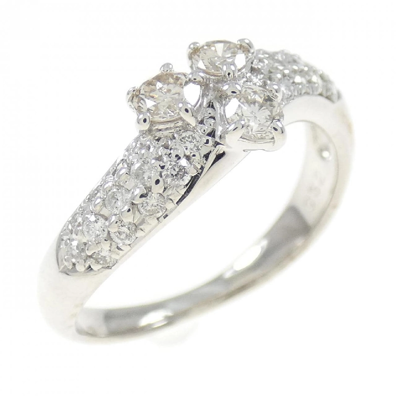 Nhẫn kim cương K18WG 0.52CT 673185