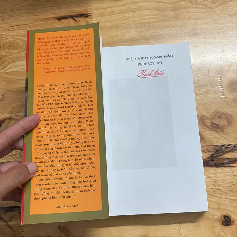 II Tựa sách: Điệp Viên Hoàn Hảo _ Phạm Xuân Ẩn - LARRY BERMAN - 2013 689581