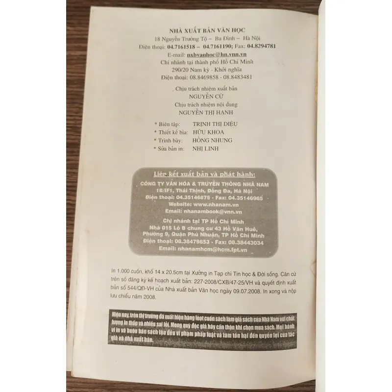 Tác phẩm VH kinh điển: GIẾT CON CHIM NHẠI - Harper Lee (Bản in 2008) 751414